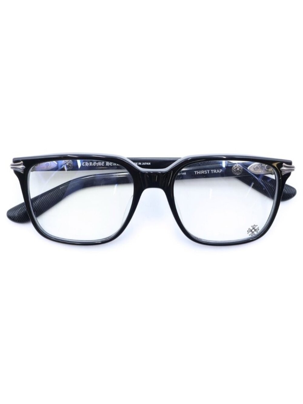 Chrome Hearts Thirst Trap Wellington Eyewear Sunglasses Black Silver